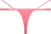 Hunkemöller Dames Lingerie String Claire  - Roze - maat 2XL