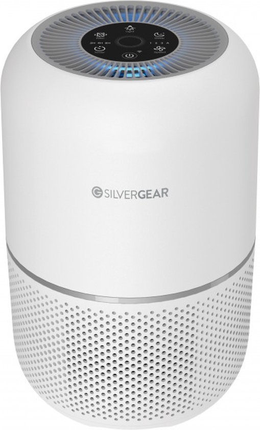 Silvergear® Air Purifier Hooikoorts en Allergie Luchtreiniger met