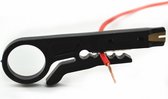 Draagbare Kabelstripper - Coax Kabelstripper - Afstriptang - Mini Draad Stripper Multitool-Zwart