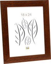 Deknudt Frames fotolijst S226H3 - bruin hout - breed - 18x24 cm