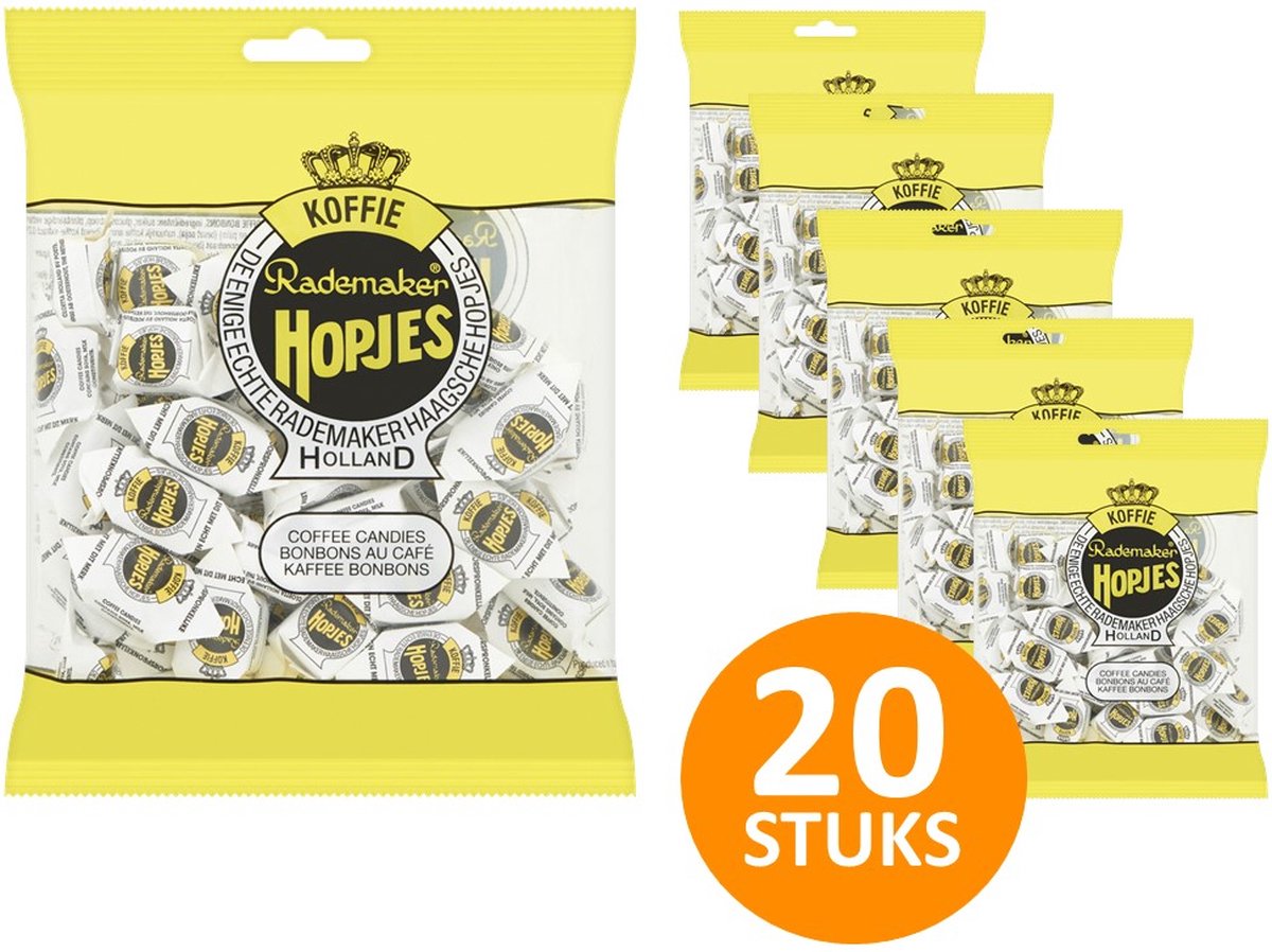 Rademaker Haagse Hopjes Oud Hollands snoep - koffie bonbons - harde