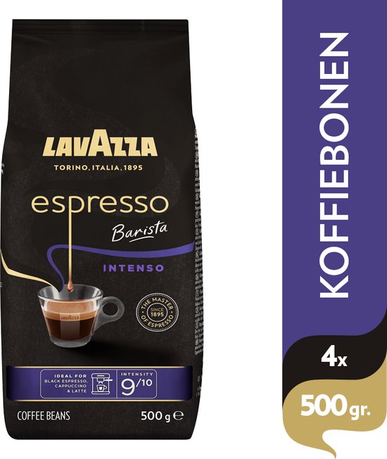Lavazza Espresso Barista Intenso koffiebonen - 500 gram x4 | bol.com