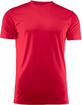 Printer T-Shirt Active Run 2264023 Rood - Maat L