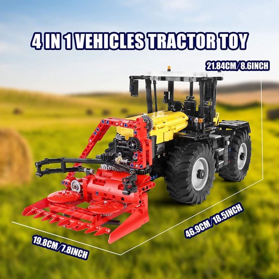 tronico micro tractor - Claas Axion 850 - bouw je eigen tractor