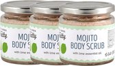 Zoya Goes Pretty - Mojito Body Scrub 270g glass jar - 3 pak