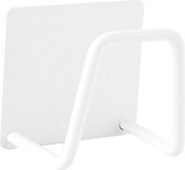 Sponshouder - Handdoekhouder - Vaatdoekhouder - Wandhaak - Waterbestendig- Zelfklevend - Wit - 2 Stuks