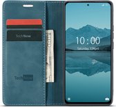 Xiaomi Redmi Note 10 Pro Hoesje - Book Case Slimline Blauw
