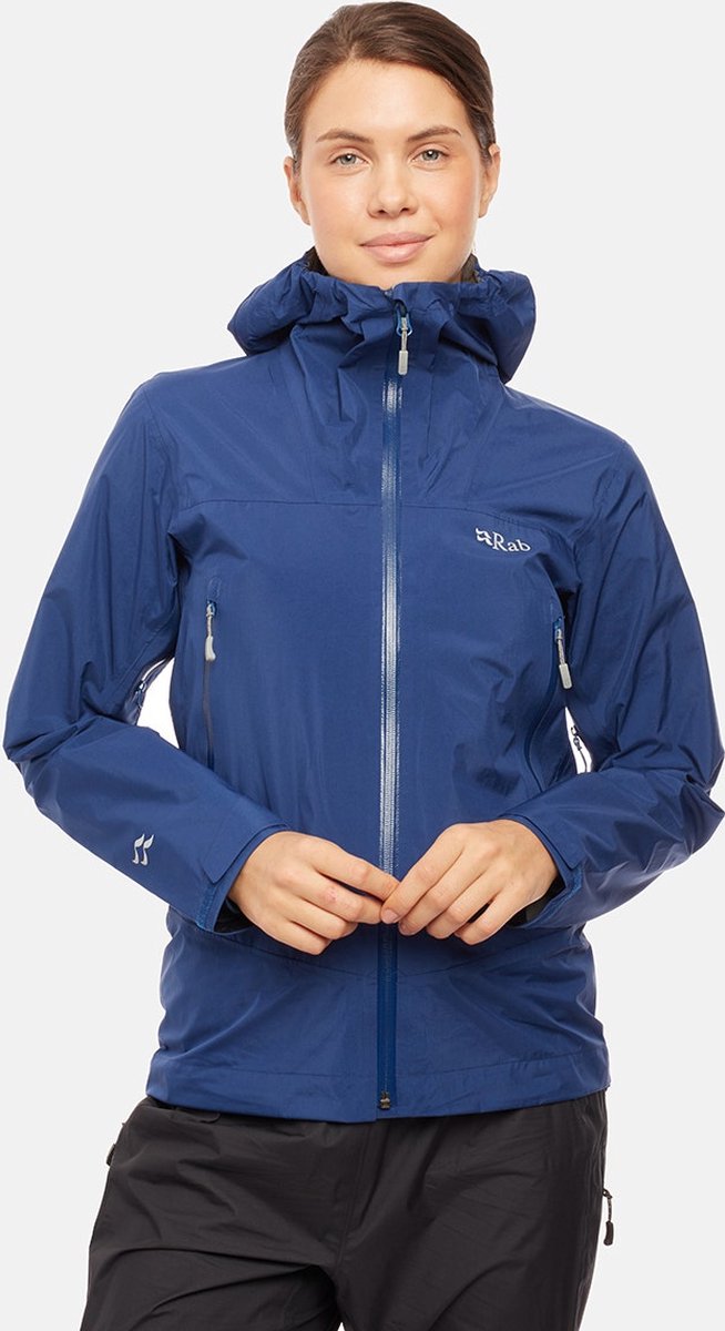 Rab Meridian Jas Dames blueprint Blauw