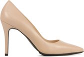 Lodi  Dames Pumps / Damesschoenen - Leer   - Geen  hoogte 2 cm cm - Ramin-go led - Beige - Maat 39