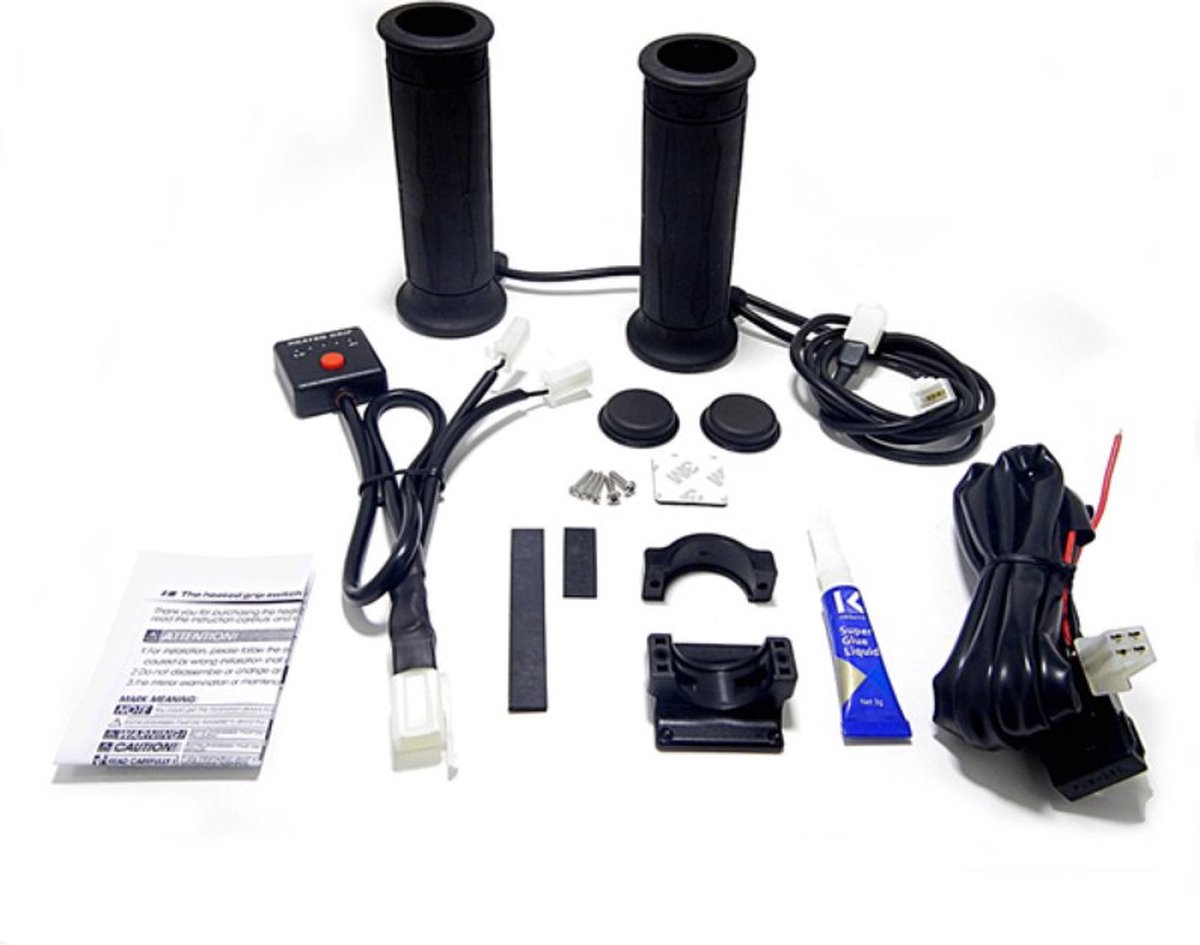 KOSO Elektrisch Verwarmde Handvaten Motorfiets 22mm diameter