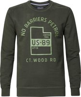 Petrol Industries - Heren Sweater met print -  - Maat M