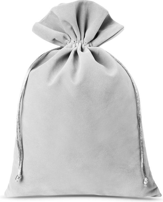 30 Stuks Fluwelen Geschenkzakjes Met Trekkoord – 18x13 Cm, Rood, Voor Sieraden En Snoep