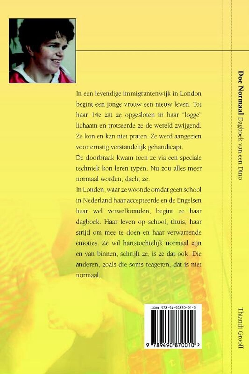 Doe Normaal! - back cover