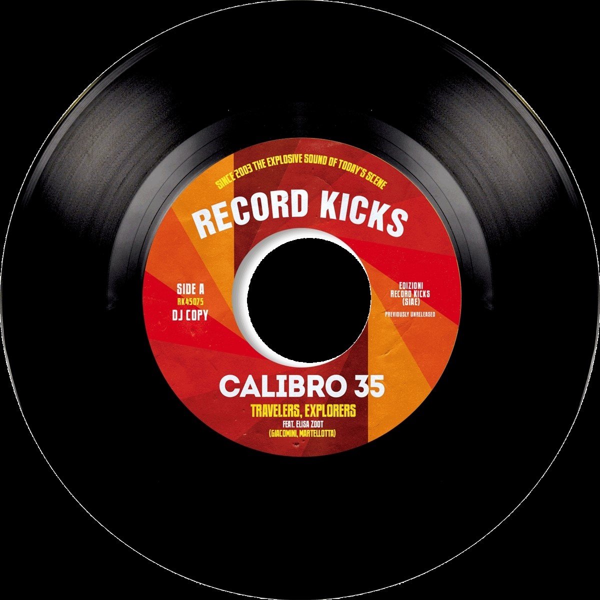 Calibro 35 - Travelers, Explorers Feat. Elisa Zoot (7" Single)