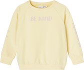 NAME IT NMFBENA SWEAT O-NECK BOX UNB Meisjes Trui - Maat 110