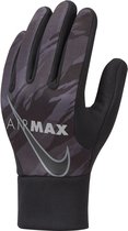 Nike Academy Hyperwarm Air Max - Kids - Handschoenen - zwart grijs zilver - Maat S