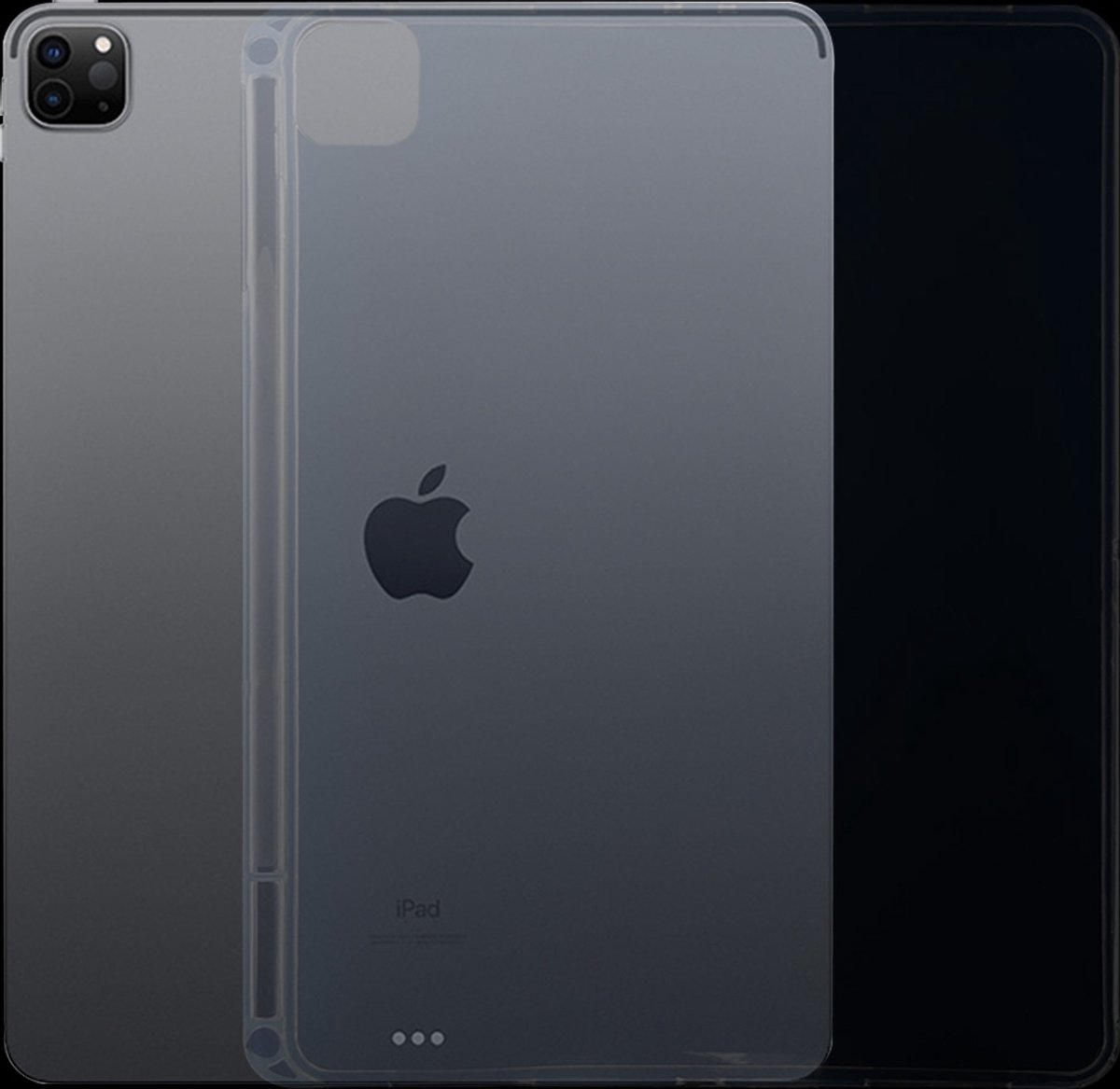 Mobigear Basics - Dunne Tablethoes geschikt voor Apple iPad Pro 11 (2021) Hoes Flexibel TPU Backcover - Transparant