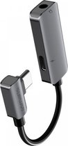 4Smarts USB-C naar Aux 0.5 Meter - USB-C naar 3,5mm Aux - Type C to 3,5mm Adapter - Type C naar 3,5mm Aux Kabel - Tussen stukje Telefoon - IOS Kabel - AUX Kabel - Jack Kabel - Snoeren - Audio