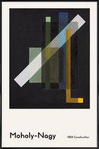 JUNIQE - Poster in kunststof lijst László Moholy-Nagy - Construction,