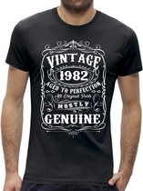 Perfection 40 jaar verjaardag t-shirt / kado tip / Heren maat M / cadeau / leeftijd / 1983