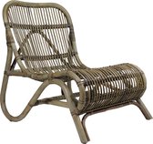 Rotan Loungestoel Greywash - 65x71xH78 cm