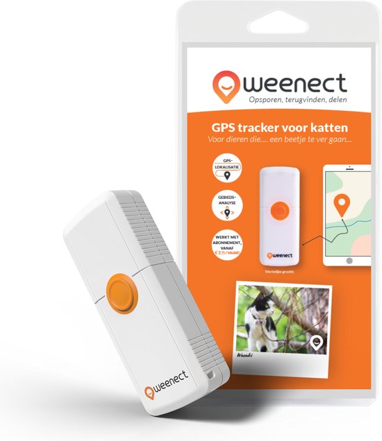 Weenect CATS 2 - GPS Tracker voor katten