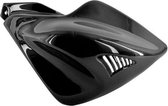 Motorscherm Yamaha Aerox ,In zwart metallic, links.