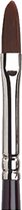 Winsor & Newton Galeria - Acrylverf Penseel - kattentong vorm - lange steel - No. 2 kwast - 5,5mm