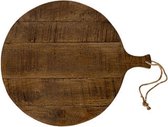 Tapasplank  - houten broodplank  - 27 cm rond