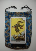 Tarotkaarten met zakje aquamarijn tarot kaarten van A.E. Waite