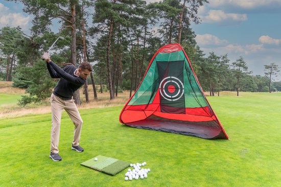 Golfmat - 3 Kunstgras Lengtes - 40x62 cm van Pure2Improve — afbeelding 2
