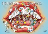 Oproepkaart - HERINNERING TANDARTS - Cartoon 'Mond' - 1000 stuks