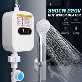220V 3500W Draagbare Instant Boilers  Elektrische Waterverwarmers-met douchekop en LCD Scherm-voor thuis