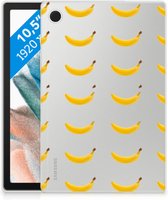 Backcover Geschikt voor Samsung Galaxy Tab A8 2021 Tablethoesje Banana met transparant zijkanten