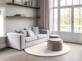 Fay Soft White - Rond vloerkleed zacht