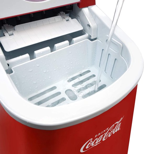 Coca-Cola ijsblokjes machine - ijsblokjes in 8-13 minuten - met flesopener - rood van Coca-Cola — afbeelding 5