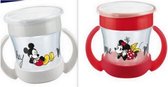 Nuk Evolution Mini Magic Cup met 360° mondstuk, 160 ml, Disney Miki , 6+manden Rood