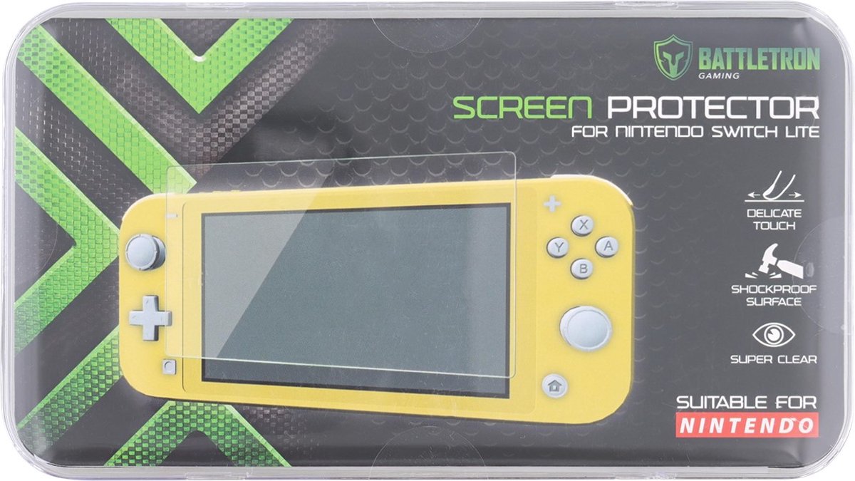 Screenprotector Geschikt voor Nintendo Switch Lite shockbestendig