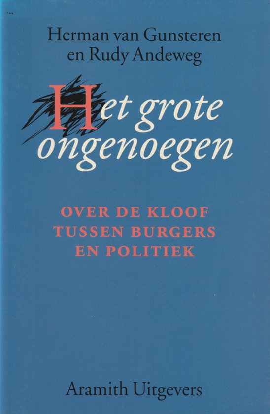9789068341591 - Het grote ongenoegen