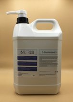 Nutriliq D-Disinfectant Onverdikte Handgel 70% 5L met pomp | handdesinfectie  | Vloeibare handalcohol (bio ethanol), vrij van overbodige additieven | Onverdikte handdesinfectie | 5