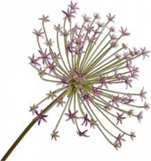 Silk-ka Kunstbloem-Zijden Bloem Allium Steel Paars 107 cm