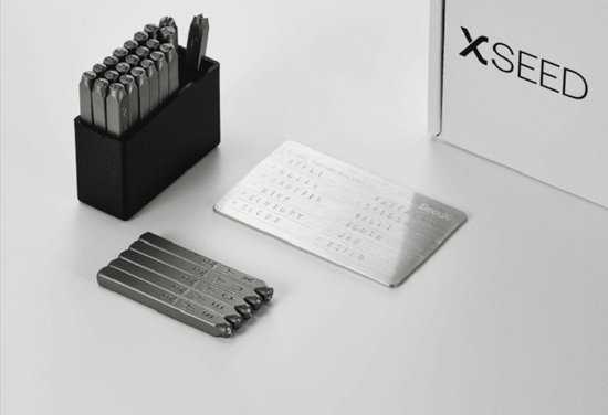 X-Seed Plus - Hardware wallet - Bitcoin - Crypto - Geschikt voor SecuX - Ledger Nano S / X en Trezor - Cryptosteel - SecuX Technology Inc.