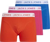 JACK & JONES  JACFLUORESCENT TRUNKS 3-PACK Heren Onderbroek  - Maat L