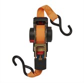 Oranje Spanband met Stalen Ratelsluiting â€“ 5 Meter â€“ Max. 350 kg | Spanningskabel met Haken