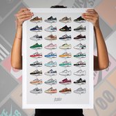 Kicks On Kanvas Poster - Nike Air Max The New Wanted List - 70 X 50 Cm - Multicolor