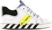 Shoesme urban UR21S017-C Wit stripe geel-29