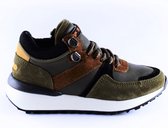 Hip sneaker H1501-65CO-CC groen cognac-34