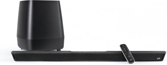 Polk MagniFi 2 Soundbar und Wireless Subwoofer juodas