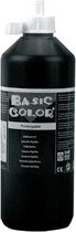 Plakkaatverf Zwart 500 Ml
