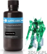 Anycubic SLA 3D printer resin 0,5 liter - Groen